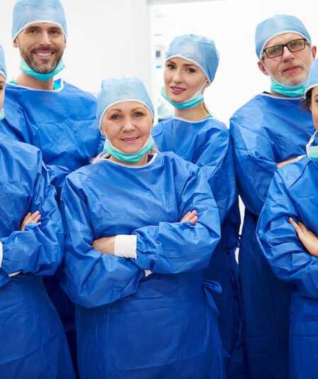 Ett team sköterskor